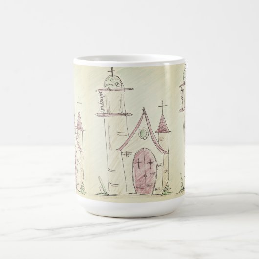 Kleine kerk - koffie-mok koffiemok (Center)