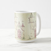 Kleine kerk - koffie-mok koffiemok (Voorkant rechts)