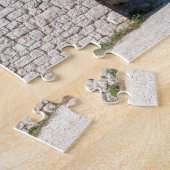 Kleine kerk op Marjan heuvel bij Split - Kroatië Legpuzzel (Zijkant)