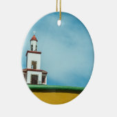 Kleine kerk uitzicht kerstboom ornament (Rechts)
