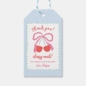 Kleine Kers Op Top Cadeaulabel (Voorkant)