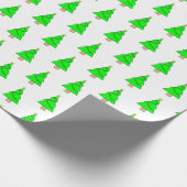 Kleine Kerstbomen Cadeaupapier (Hoek)