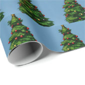 Kleine kerstboom cadeaupapier (Rol Hoek)