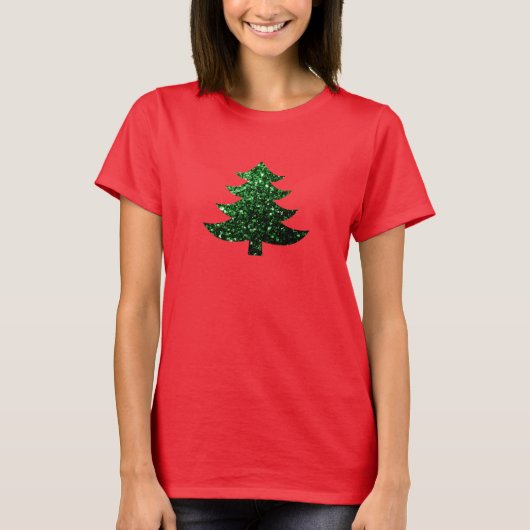 Kleine kerstboomgaarden t-shirt (Voorkant)