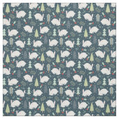 Kleine kerstBunnies Stof (Swatch)