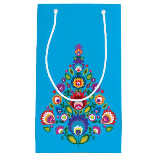 Kleine kerstcadeautas met kerstcadeau voor Folk me Klein Cadeauzakje (Voorkant)