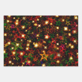 Kleine kerstcadeautjes inpakpapier vel (Voorkant 3)