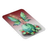 Kleine Kerstelf Magnet Magneet (Rechterzijde)