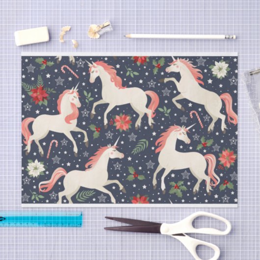 Kleine kerstfeestjes tissuepapier (Craft)