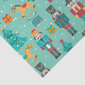 Kleine kerstfeestjes voor voedingskrakers tissuepapier (Detail)