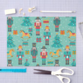 Kleine kerstfeestjes voor voedingskrakers tissuepapier (Craft)