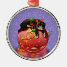 Kleine kerstkat Lights Garland Winter Magic