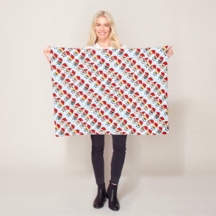 Kleine Kerstliedjeszangers Fleece Deken