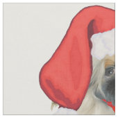 Kleine Kerstman Pekingees Stof (Close Up)