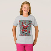 Kleine Kerstman T-shirt (Voorkant volledig)