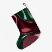 Kleine kerstsok in stijlvolle grafiek (Achterkant (Hangend))