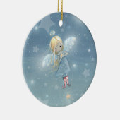 Kleine Kerstster Engel Ornament (Rechts)