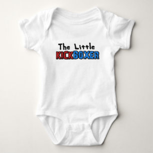 Kleine kickbokser-Baby Romper