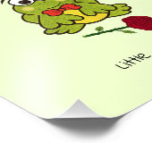 Kleine kikker foto afdruk (Hoek)