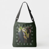 Kleine kikker in de tuin crossbody tas (Voorkant)