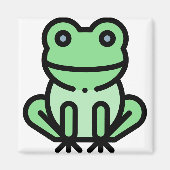 Kleine kikker magneet (Voorkant)