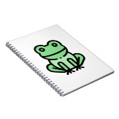 Kleine kikker notitieboek (Rechterzijde)