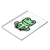 Kleine kikker notitieboek (Linkerzijde)