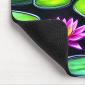 Kleine kikker op Lily Pad Muismat (Hoek)