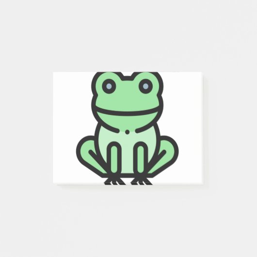 Kleine kikker post-it® notes (Voorkant)