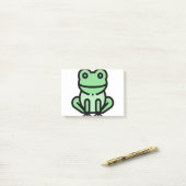 Kleine kikker post-it® notes (Op bureau)
