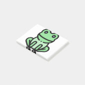 Kleine kikker post-it® notes (Schuin)