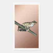 Kleine kikkerolie, schilder van de Guest Towel Nap Servet (Voorkant)