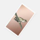 Kleine kikkerolie, schilder van de Guest Towel Nap Servet (Hoek)