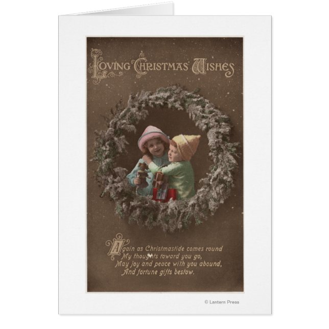 Kleine Kinder Embracing (Voorkant)