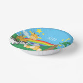 Kleine Kinder Safari-Oerwouden en voornaam Papieren Kommen (Gebogen)