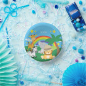 Kleine Kinder Safari-Oerwouden en voornaam Papieren Kommen (Feest)