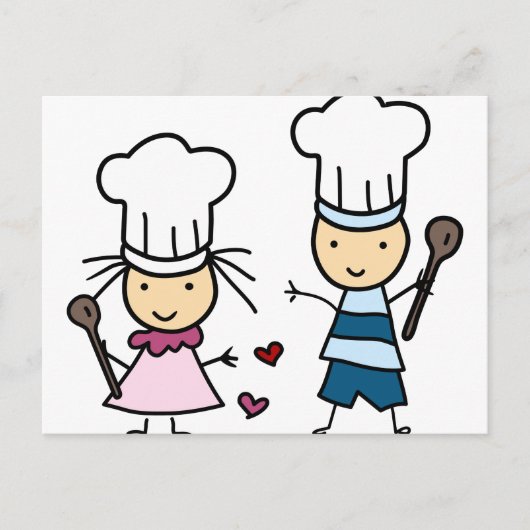 Kleine Kinderen Briefkaart (Voorkant)