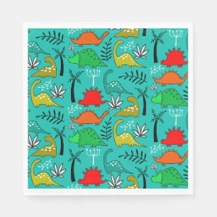Kleine Kinderen Dinosaurus Kinderkamer Decoratie Servet