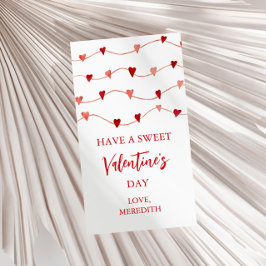 Kleine kinderen hebben een fijne Valentijnsdag Kid Notitiekaartje