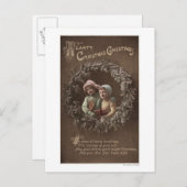 Kleine Kinderen in Armclasp Briefkaart (Voorkant / Achterkant)