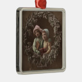 Kleine Kinderen in Armclasp Metalen Ornament (Rechts)