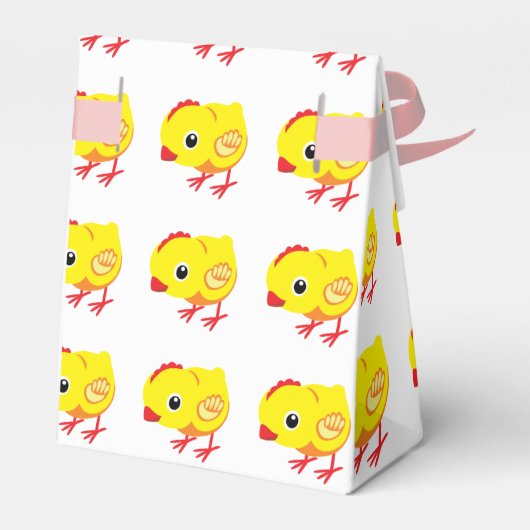 kleine kip bedankdoosjes (Achterkant)