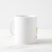 Kleine kip is leuk koffiemok (Voorkant links)