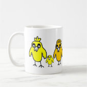 Kleine kip koffiemok (Links)