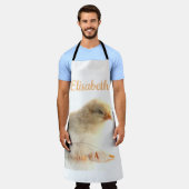 kleine kip Pas deze sjabloon aan Schort (Gedragen)