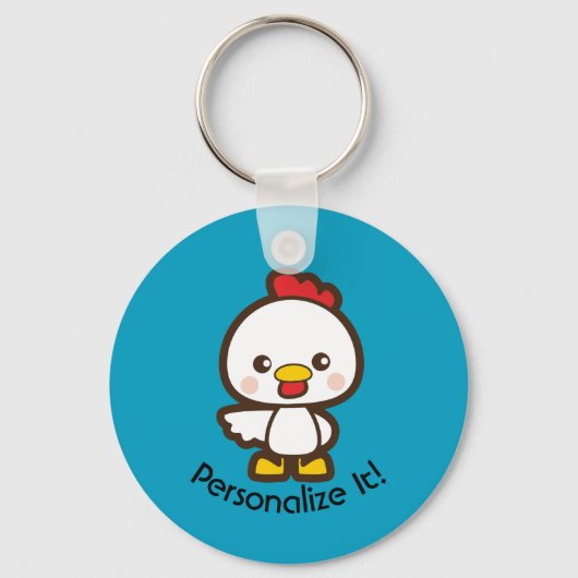 Kleine kip sleutelhanger (Voorkant)
