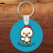 Kleine kip sleutelhanger (Voorkant)