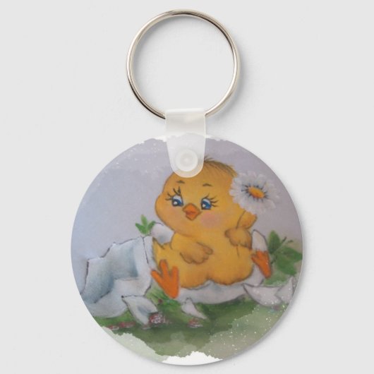 Kleine kip sleutelhanger (Voorkant)