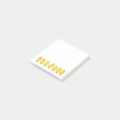 Kleine kippen post-it® notes (Schuin)