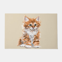 Kleine Kitten Doormat - Uw kleuren Deurmat